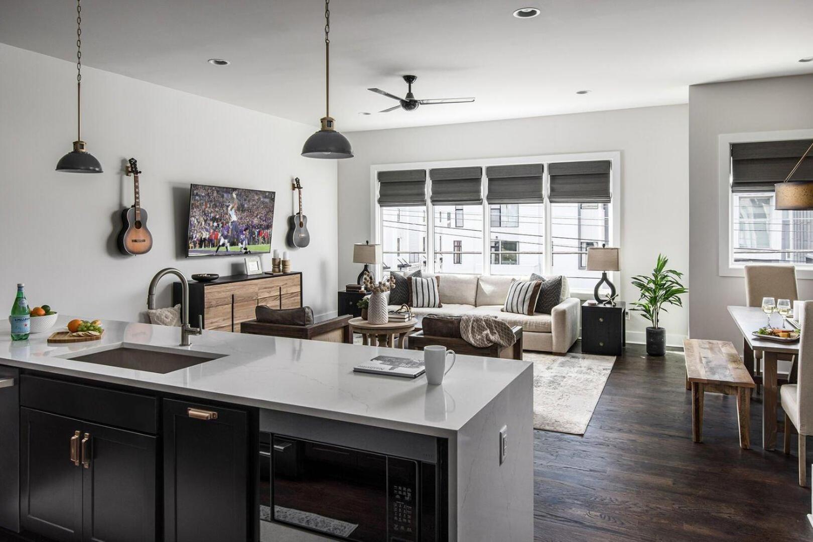 Edgehill Duo - 2 Townhomes - Mins Vanderbilt University Nashville Bagian luar foto